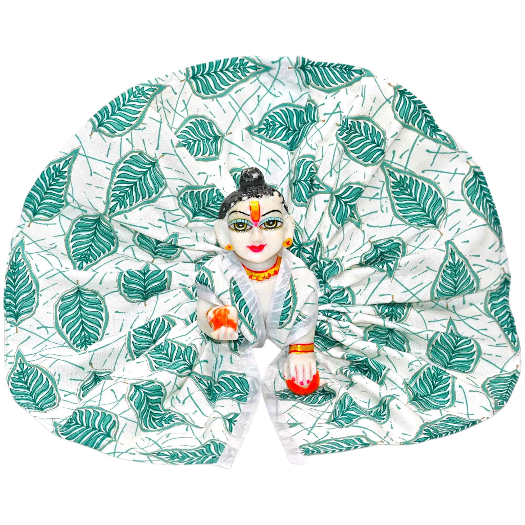 Laddu Gopal Summer Dress | Soft Cotton for Kanha ji Dress | Ladoo Gopal Cotton Dress Poshak for Krishna Ji | Lightweight Size 0 to 6 | Comfortable Summer Poshak 